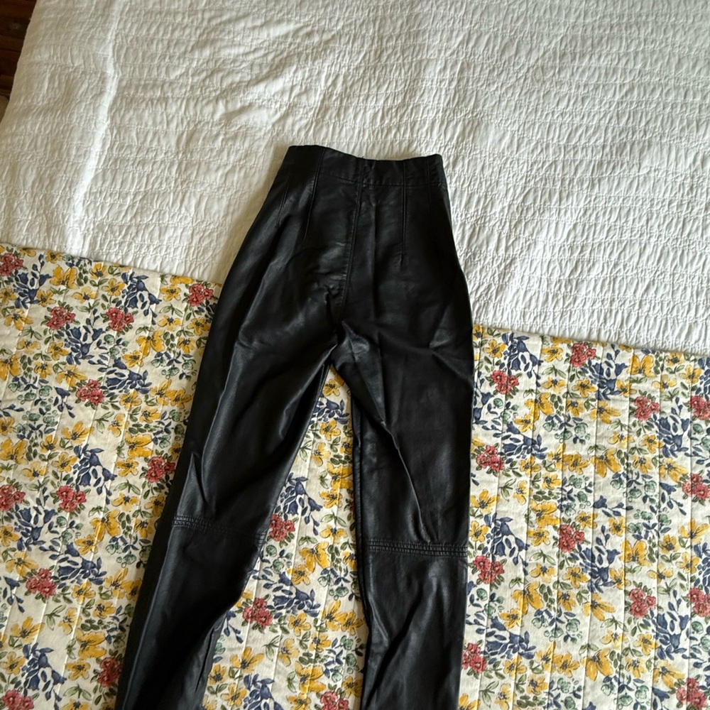 Free People Leather Pant